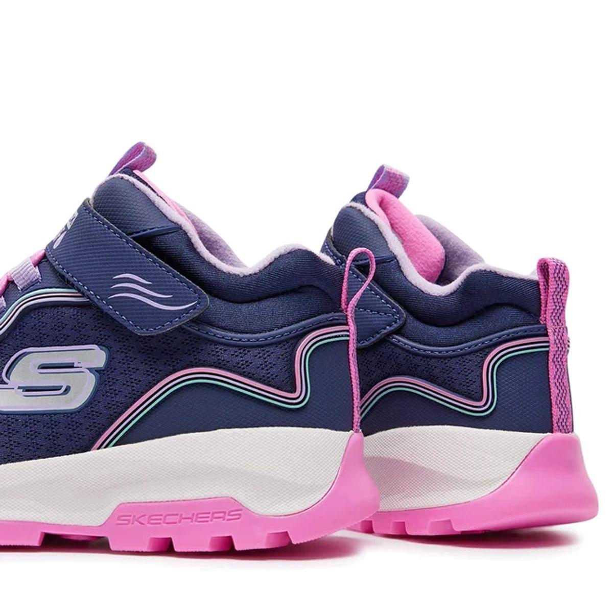 Zapatillas Niñas Streamline Coa Skechers Azules/Rosadas-5