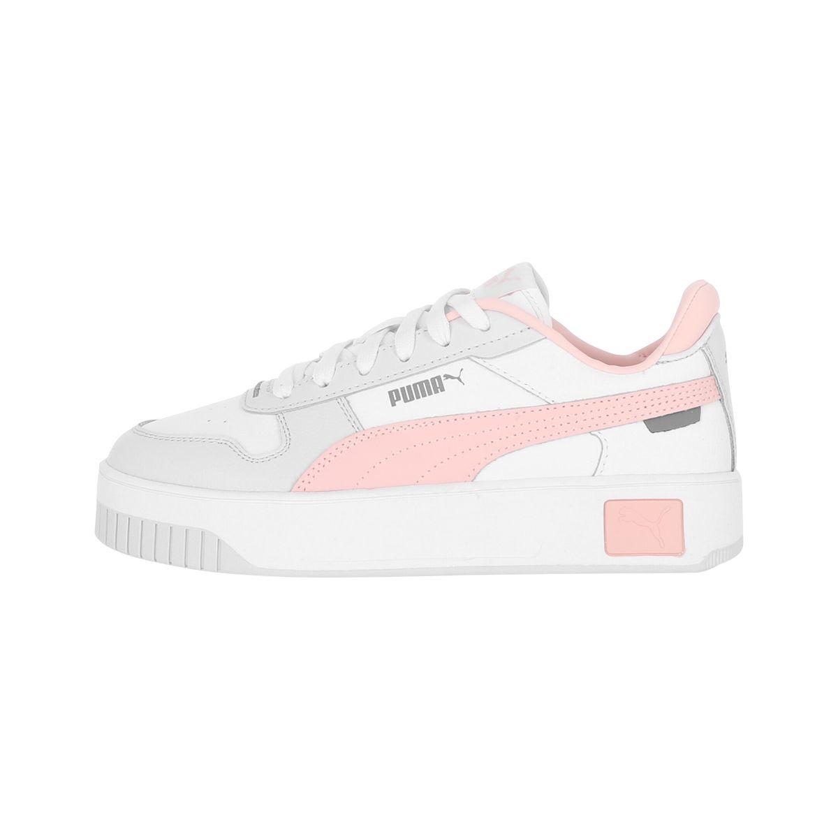 Zapatilla Puma Carina Mujer White/Pink-0