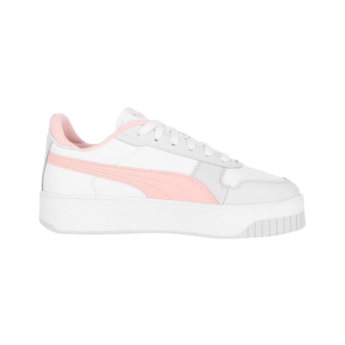 Zapatilla Puma Carina Mujer White/Pink-1