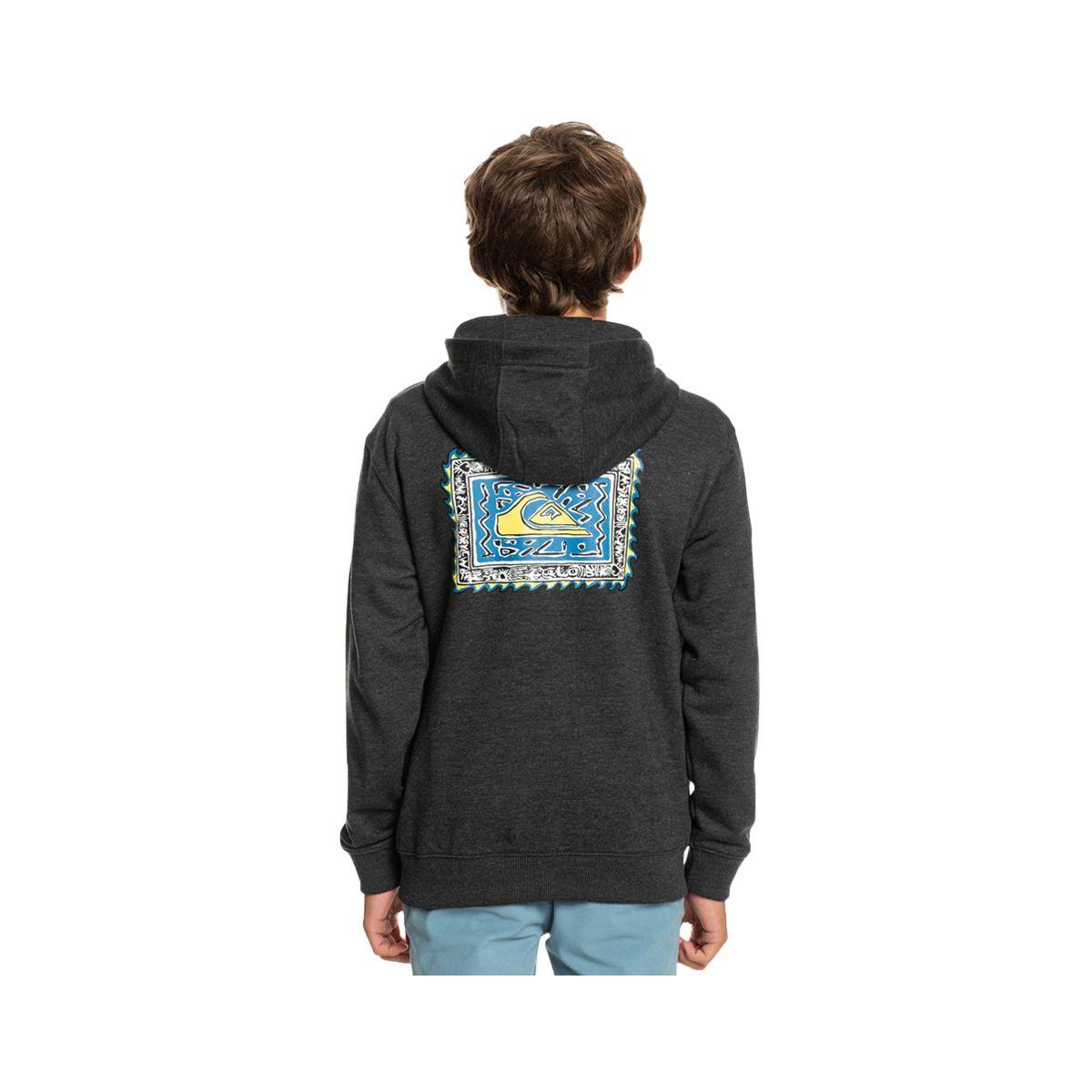 Polerón Quiksilver Radicalroots Niño Dark Grey Heather-2