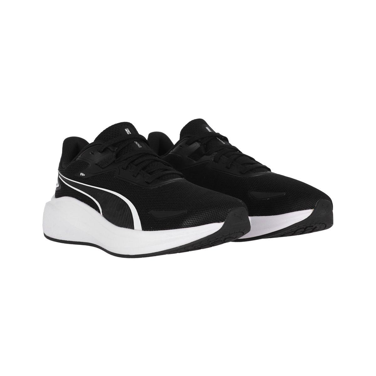 Zapatilla Puma Skyrocket Lite Hombre Negras/Blancas-2