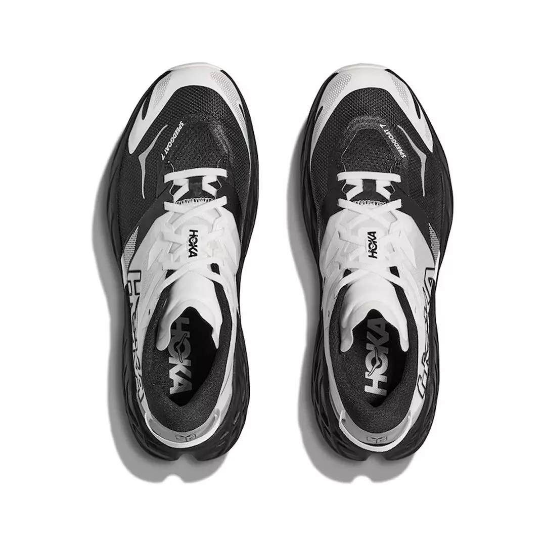 Hoka Speedgoat 7 Hombre Black/White-1