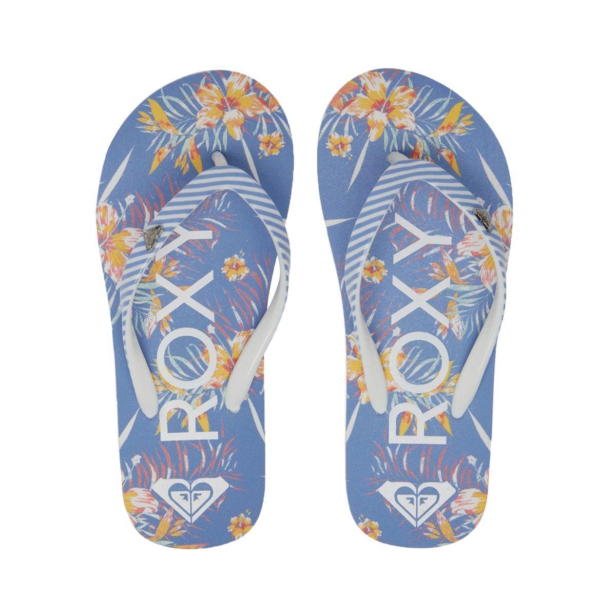 Sandalia Roxy Pebbles Niña Azul-3