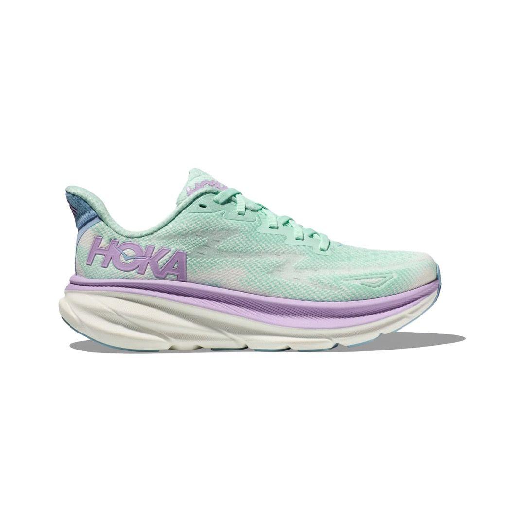 Zapatillas Mujer Running Hoka Clifton 9 Sunlit Ocean Lilac Mist-0