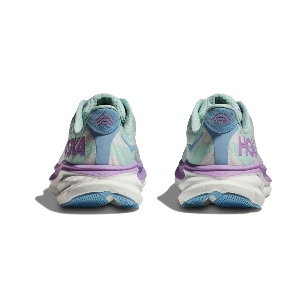 Zapatillas Mujer Running Hoka Clifton 9 Sunlit Ocean Lilac Mist-4