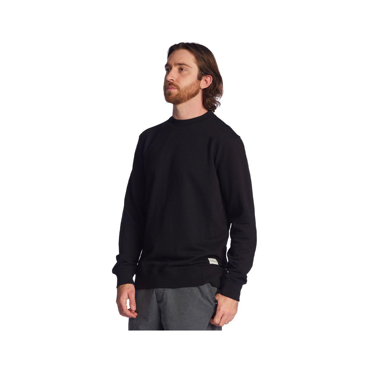 Polerón Quiksilver Essentials Hombre Black-1