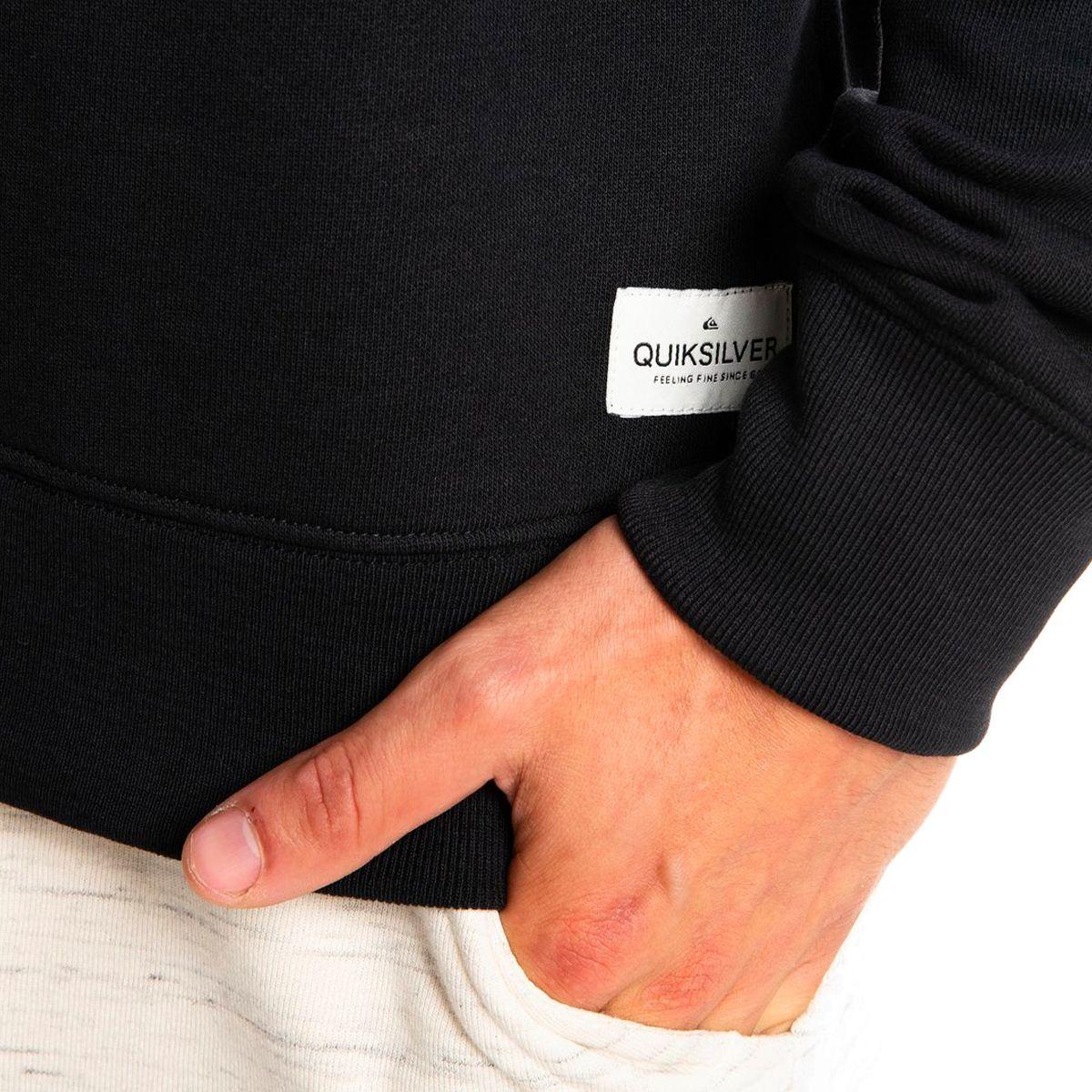 Polerón Quiksilver Essentials Hombre Black-3