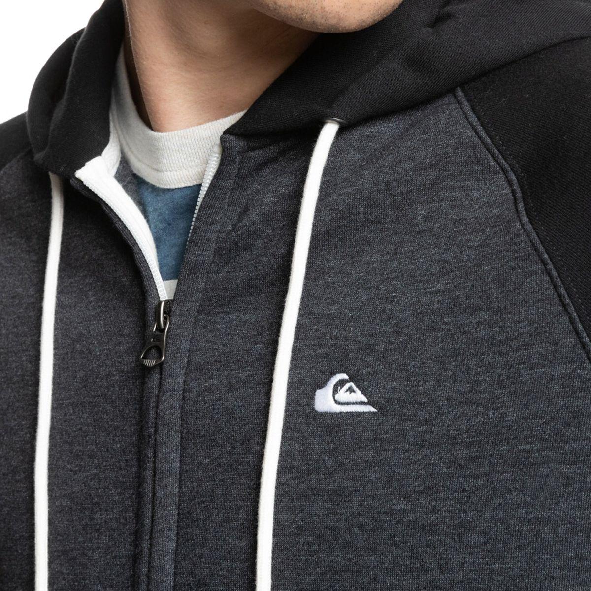Polerón Quiksilver Colorblock Hombre Dark Grey-2