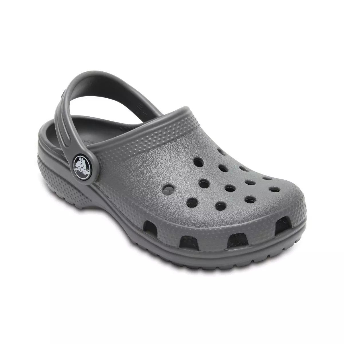 Zueco Crocs Classic Niño Slate Grey-0
