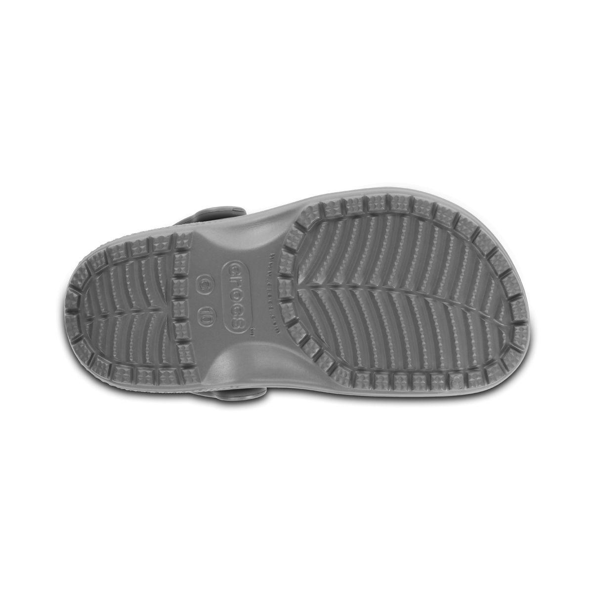 Zueco Crocs Classic Niño Slate Grey-3