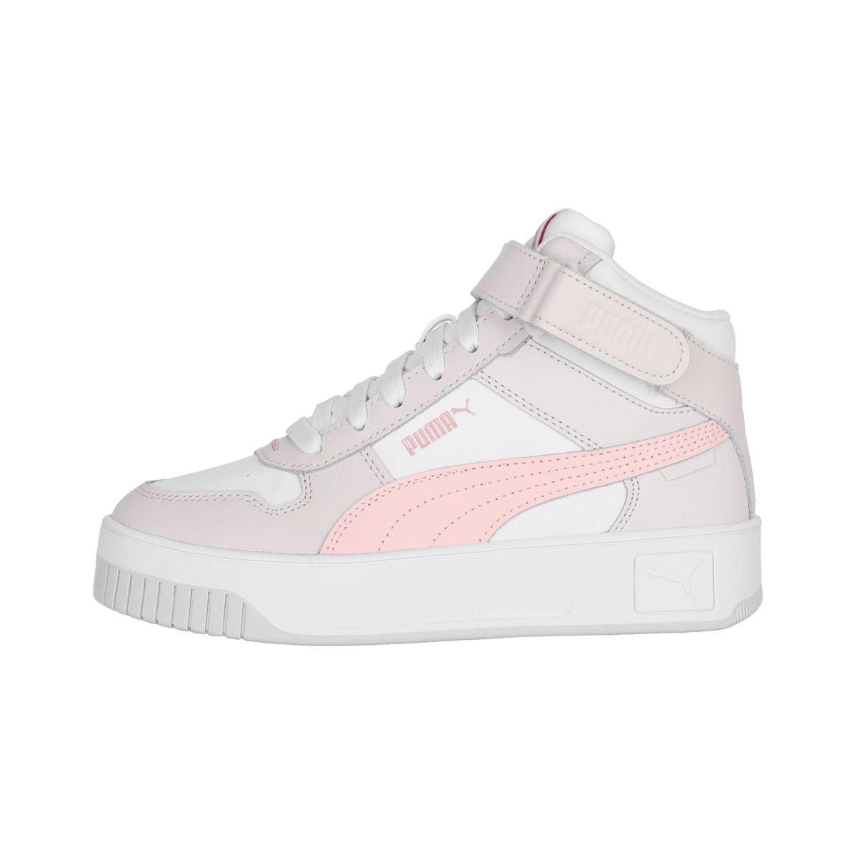 Zapatilla Puma Carina Street Mid Mujer White/ Pink/ Gray-0