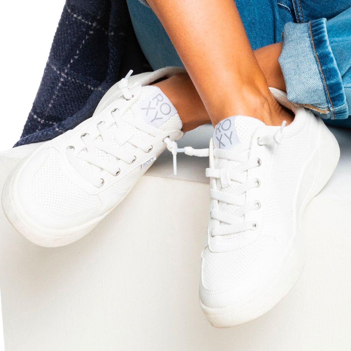 Zapatilla Roxy Harper Mujer White/White-4