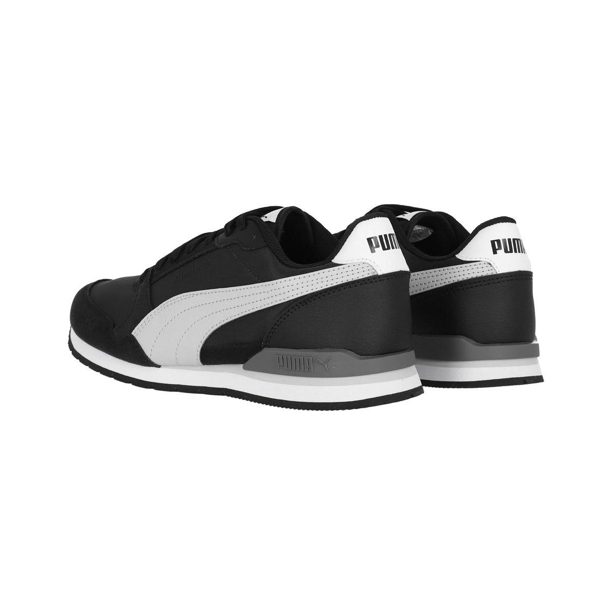 Zapatilla Puma ST Runner v3 NL Flat Hombre Gray/ Gray/Black-3