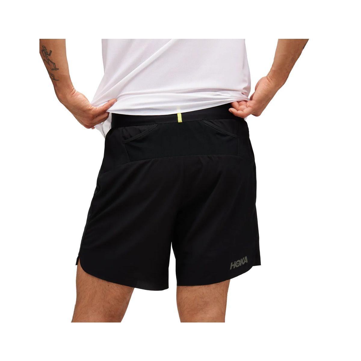 Short Hoka HOKA Chile Glide 7 Hombre Black-1