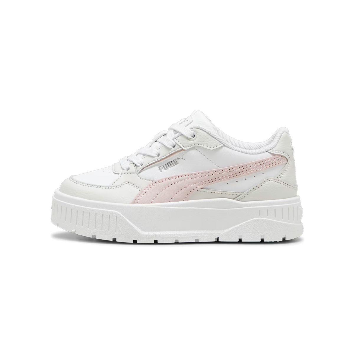 Zapatillas Niñas Karmen II Idol Puma  Blancas/Rosadas-0
