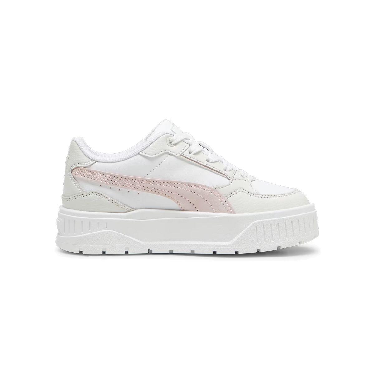 Zapatillas Niñas Karmen II Idol Puma  Blancas/Rosadas-1