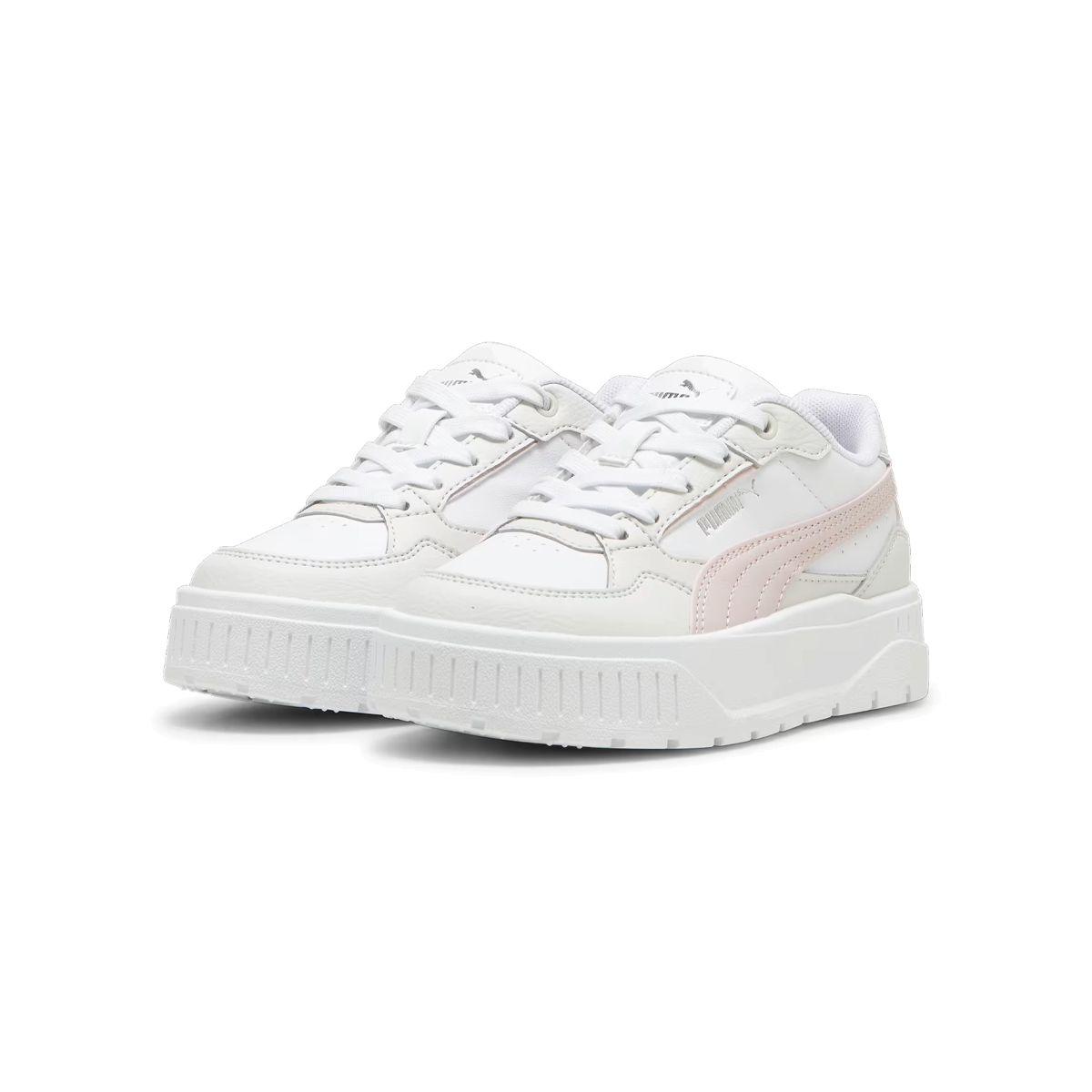 Zapatillas Niñas Karmen II Idol Puma  Blancas/Rosadas-2