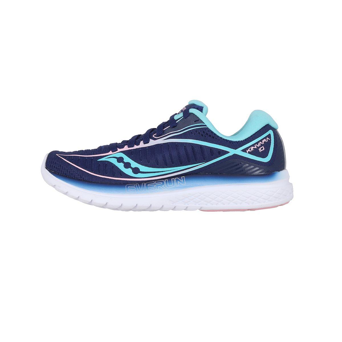 Zapatilla Saucony Kinvara 10 Mujer Navy/Mint-0
