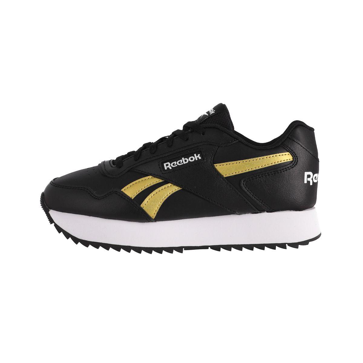 Zapatilla Reebok Glide Ripple Double Mujer Negras/Amarillas-0