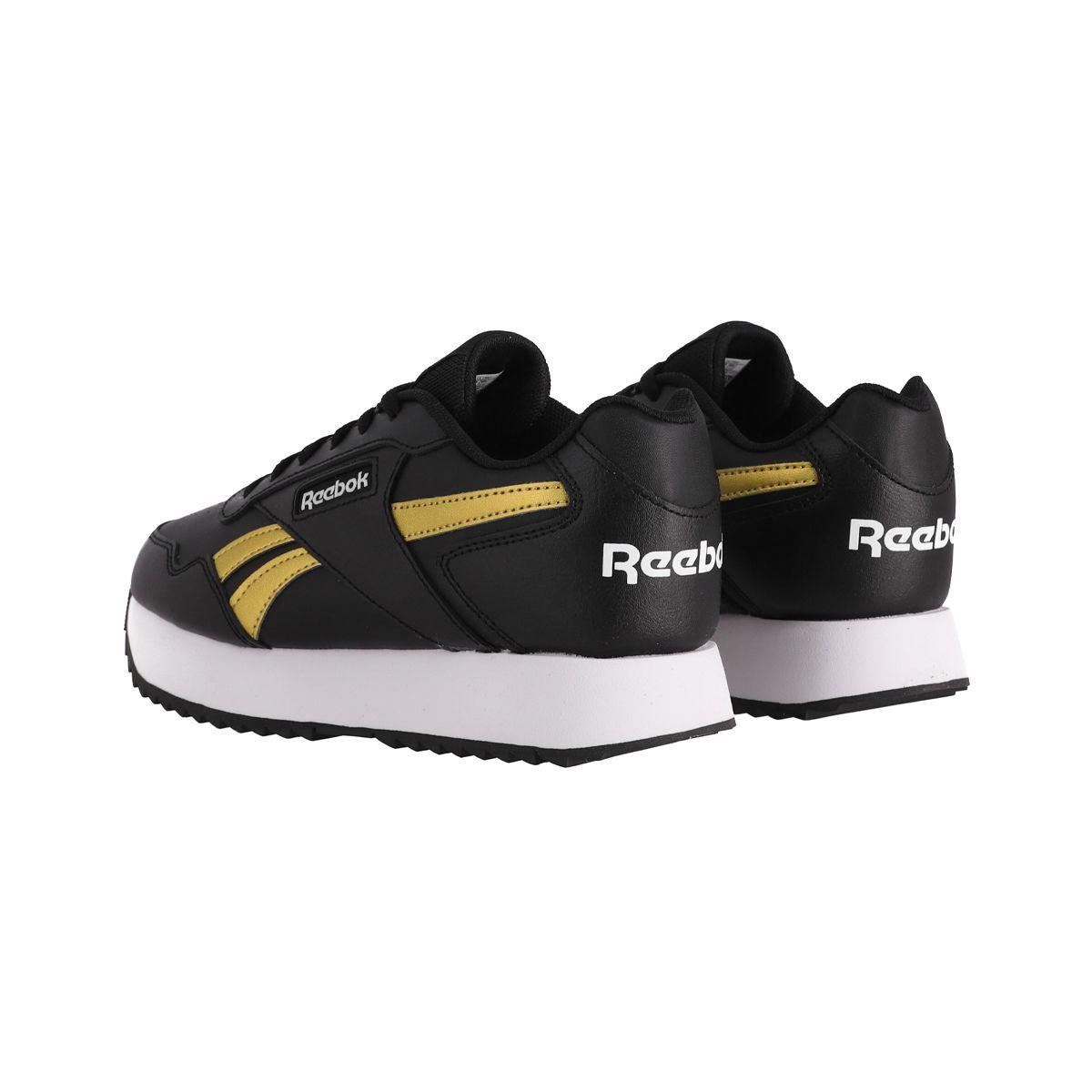 Zapatilla Reebok Glide Ripple Double Mujer Negras/Amarillas-3
