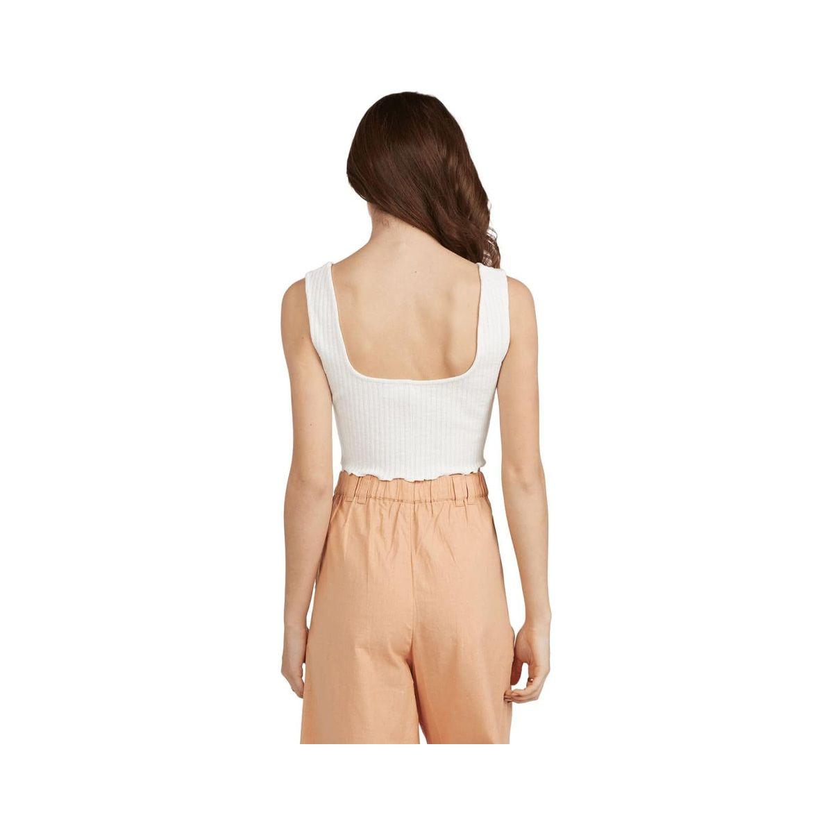 Polera Roxy Good Days Ahead Mujer White-1