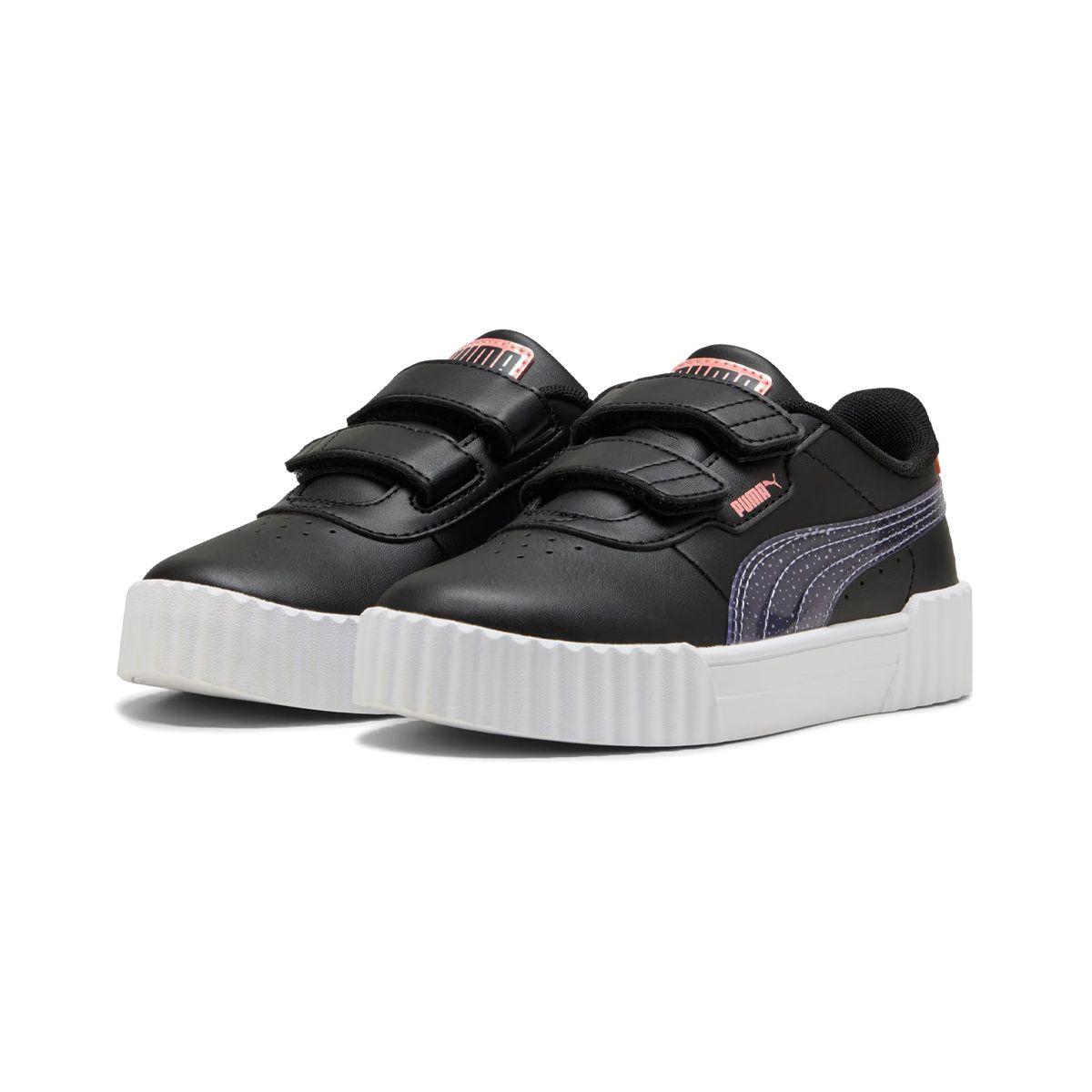 Zapatillas Niños Carina 3.0 Puma Blurry Dreams Negras-2