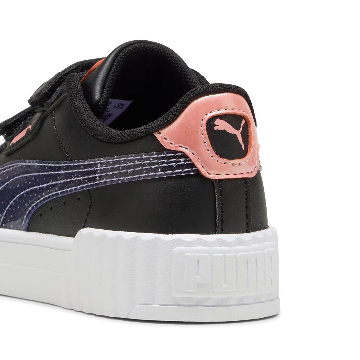 Zapatillas Niños Carina 3.0 Puma Blurry Dreams Negras-3