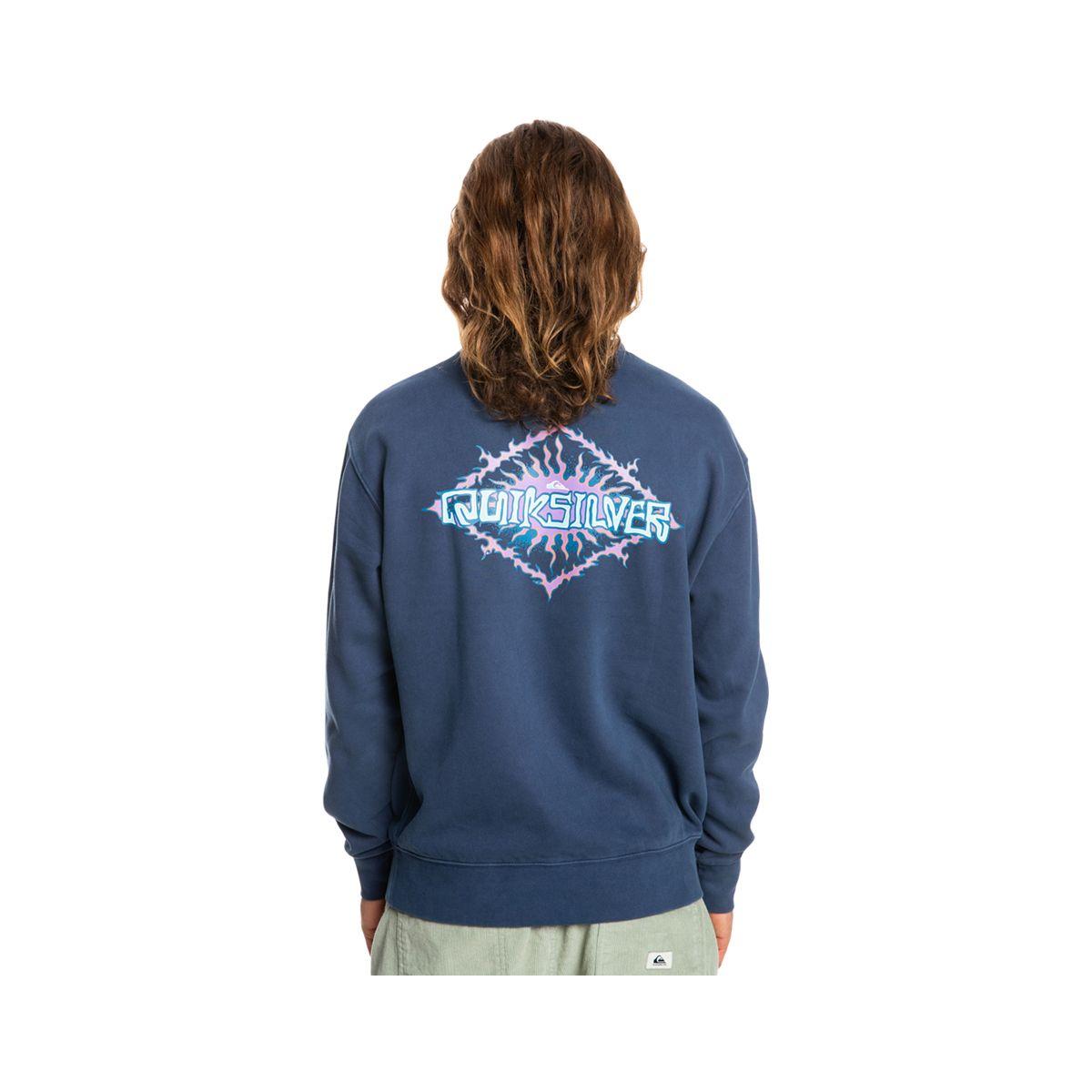 Polerón Quiksilver Neon Slab Hombre Insignia Blue-2