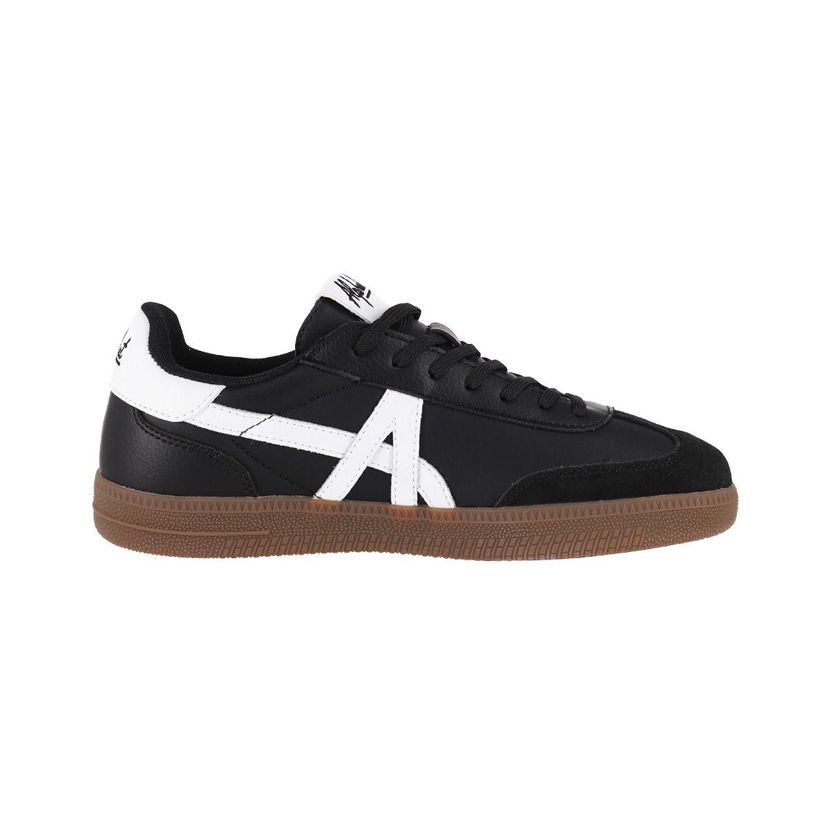 Zapatillas Mujer Monterey 301 Alphabet Negras/Blancas-0