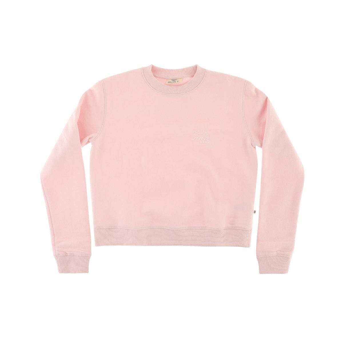 Polerón Roxy Crewneck Niña Ligth Pink-1