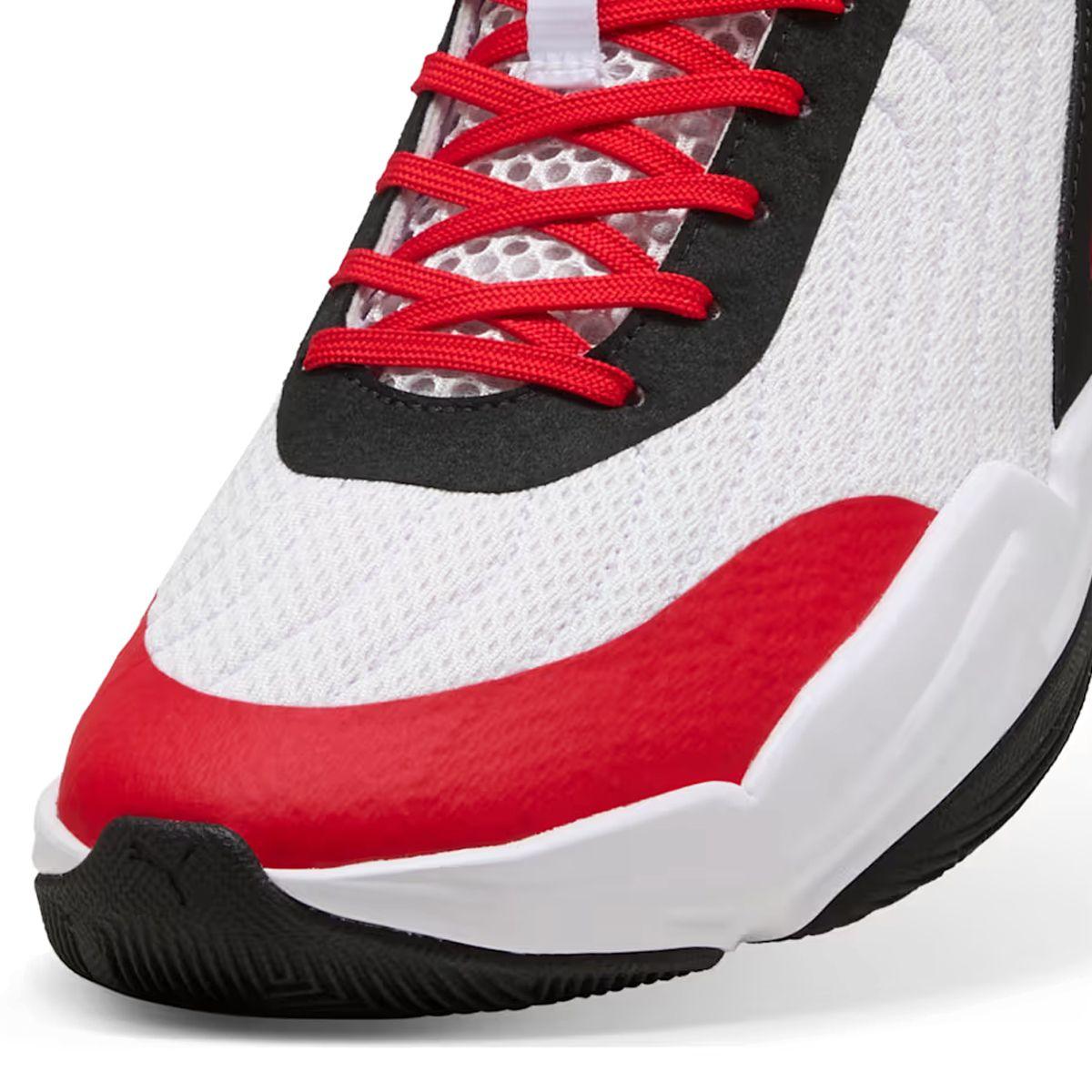 Zapatillas Hombre Court Pro 2 Puma Blancas/Negras/Rojas-4