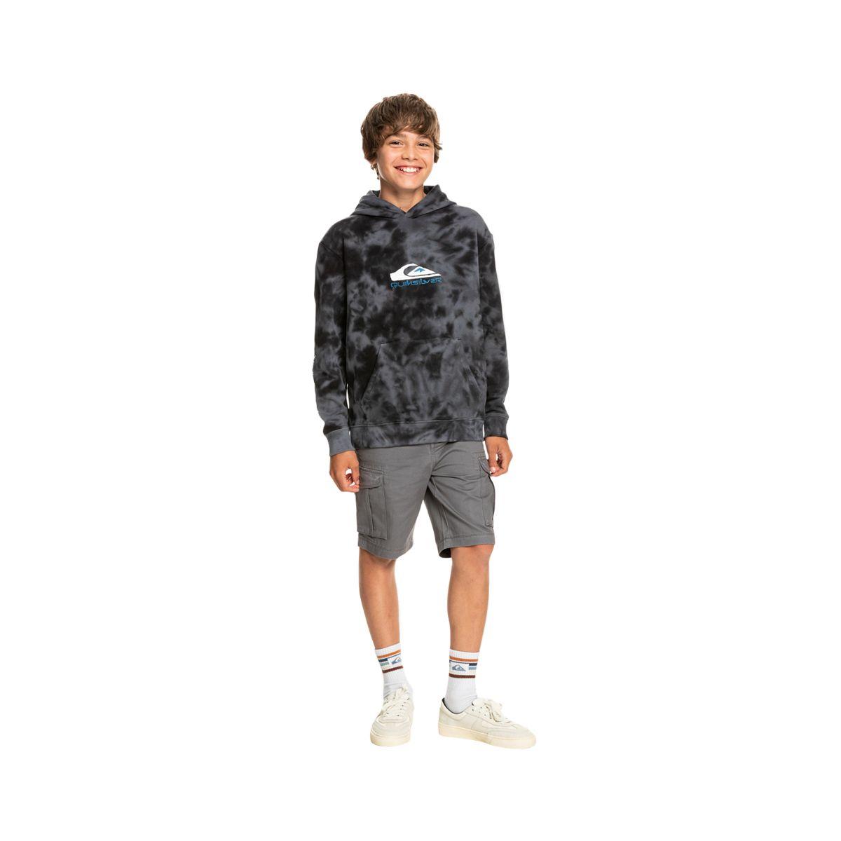 Polerón Quiksilver Slow Dive Niño Black-3