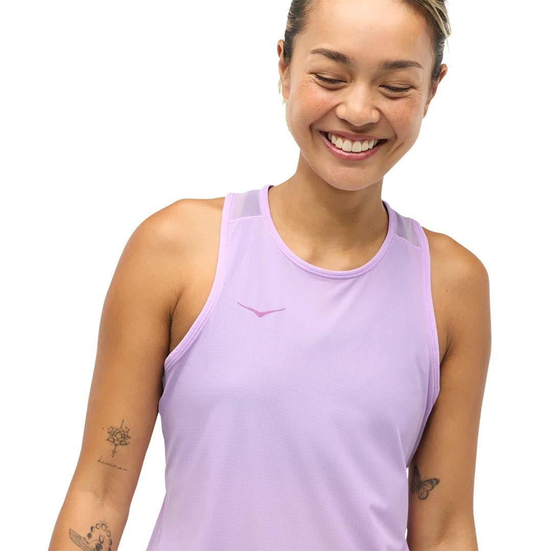 Polera Hoka Airolite Run Mujer Pink-3