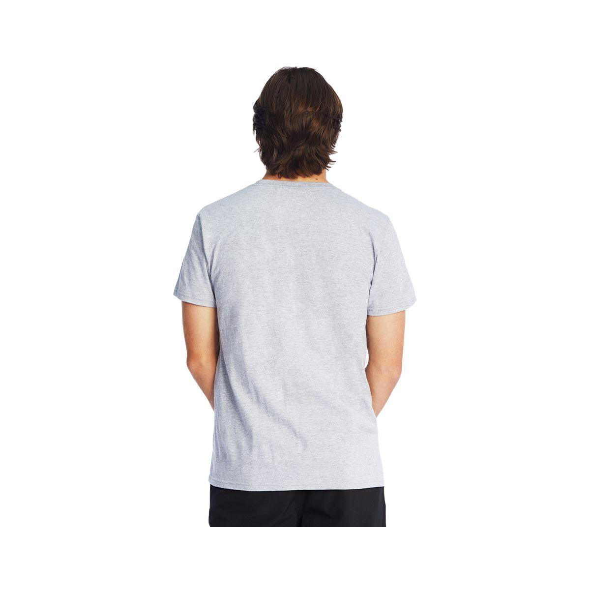 Polera Quiksilver Comp Logo Hombre Athletic Heather-2
