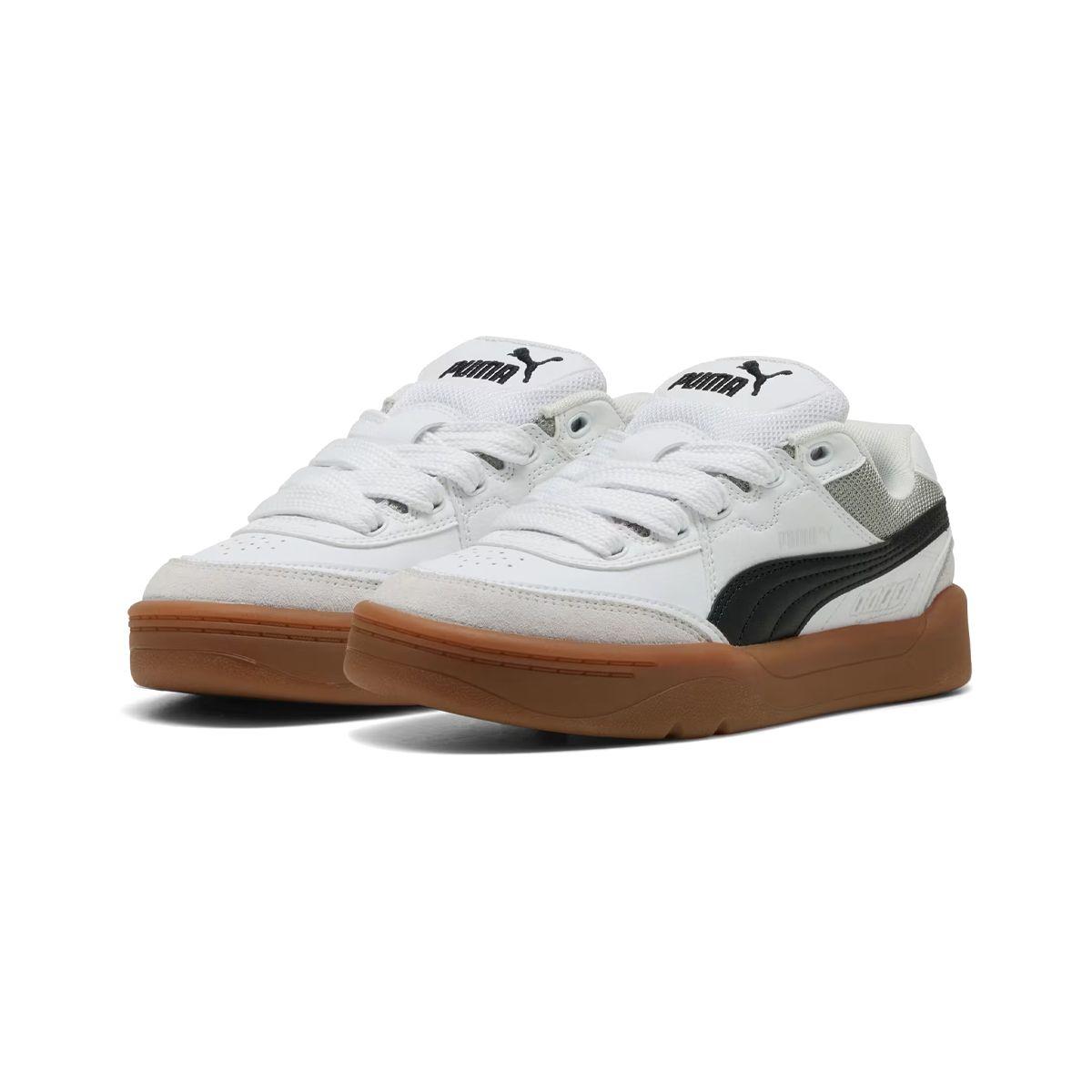 Zapatillas Joven Park Lifestyle SK8 Puma Blancas/Negras-2