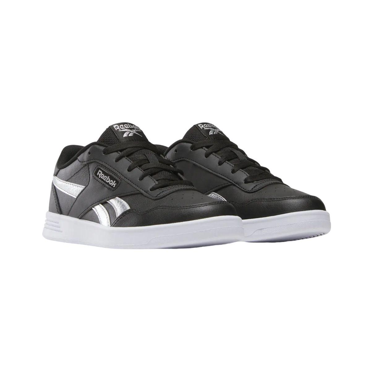 Zapatillas Urbanas Reebok Classics Court Advance Mujer Negra-2