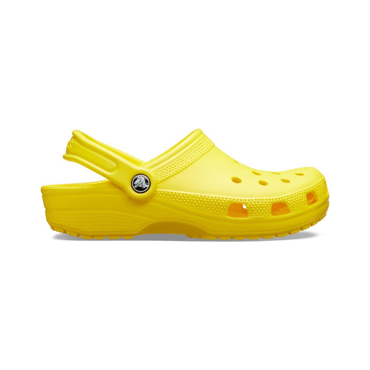 Zueco Crocs Classic Unisex Lemon-1