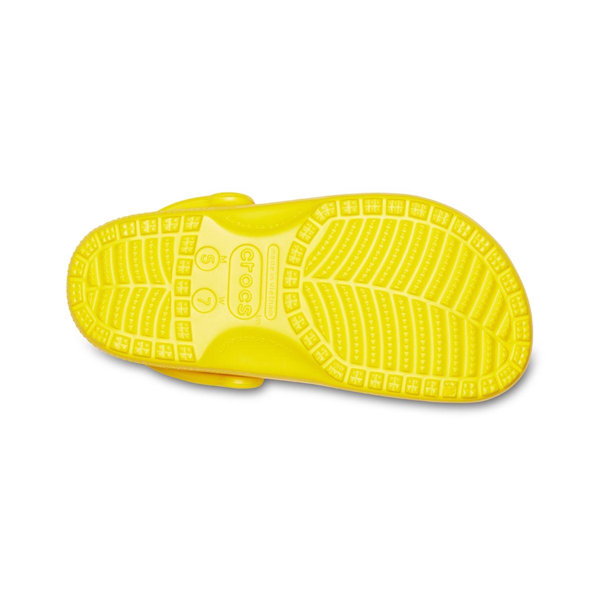 Zueco Crocs Classic Unisex Lemon-3
