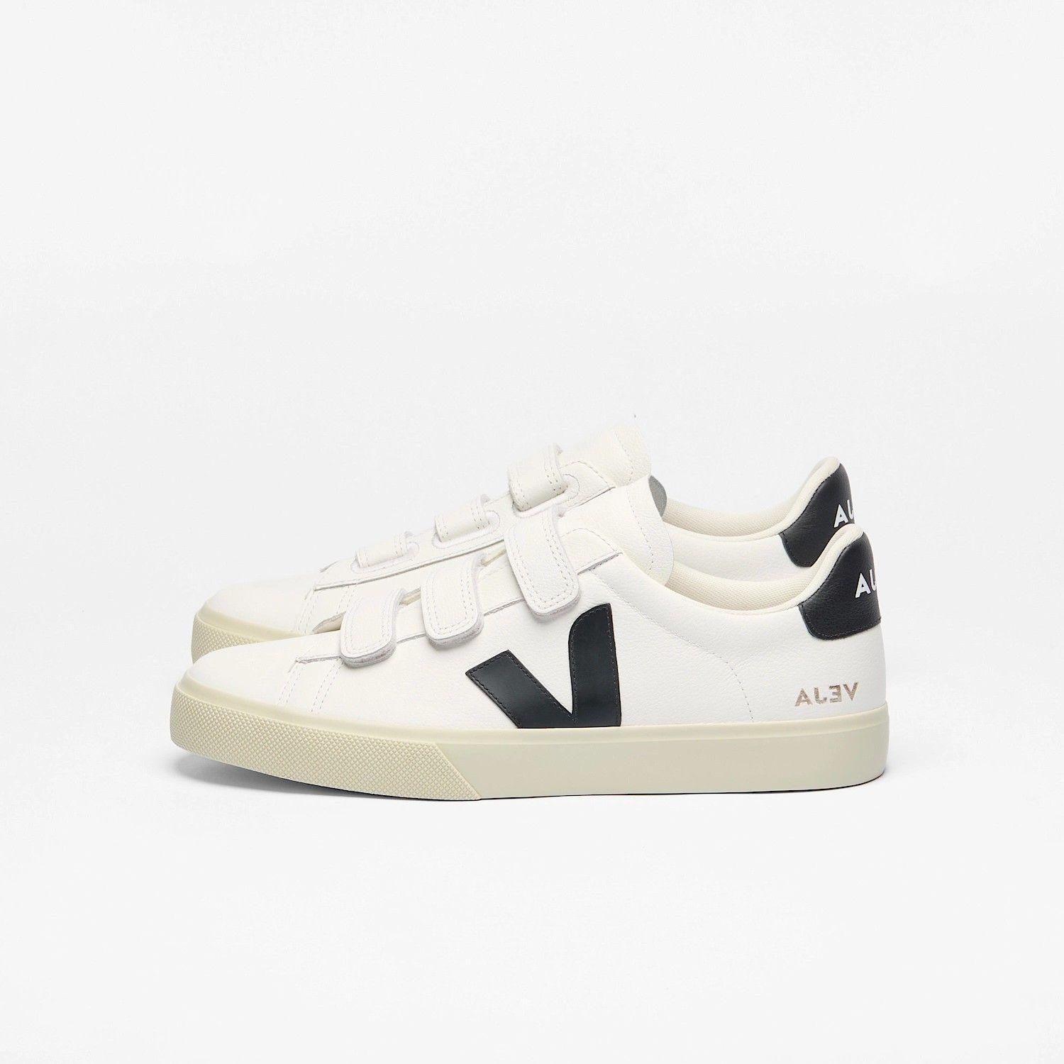 Zapatillas Mujer Recife Leather Veja Blanco/Negro-0