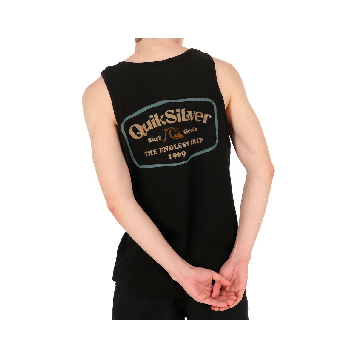 Polera Quiksilver Into Clouds Hombre Black-2