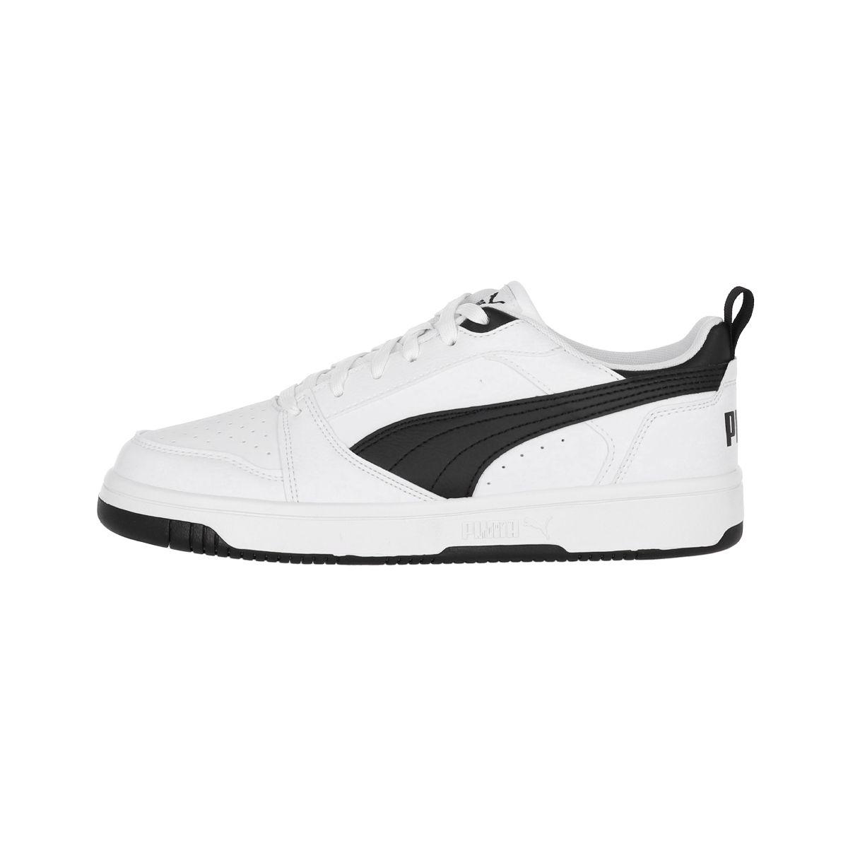 Zapatilla Puma Rebound v6 Low Hombre White/Black-0