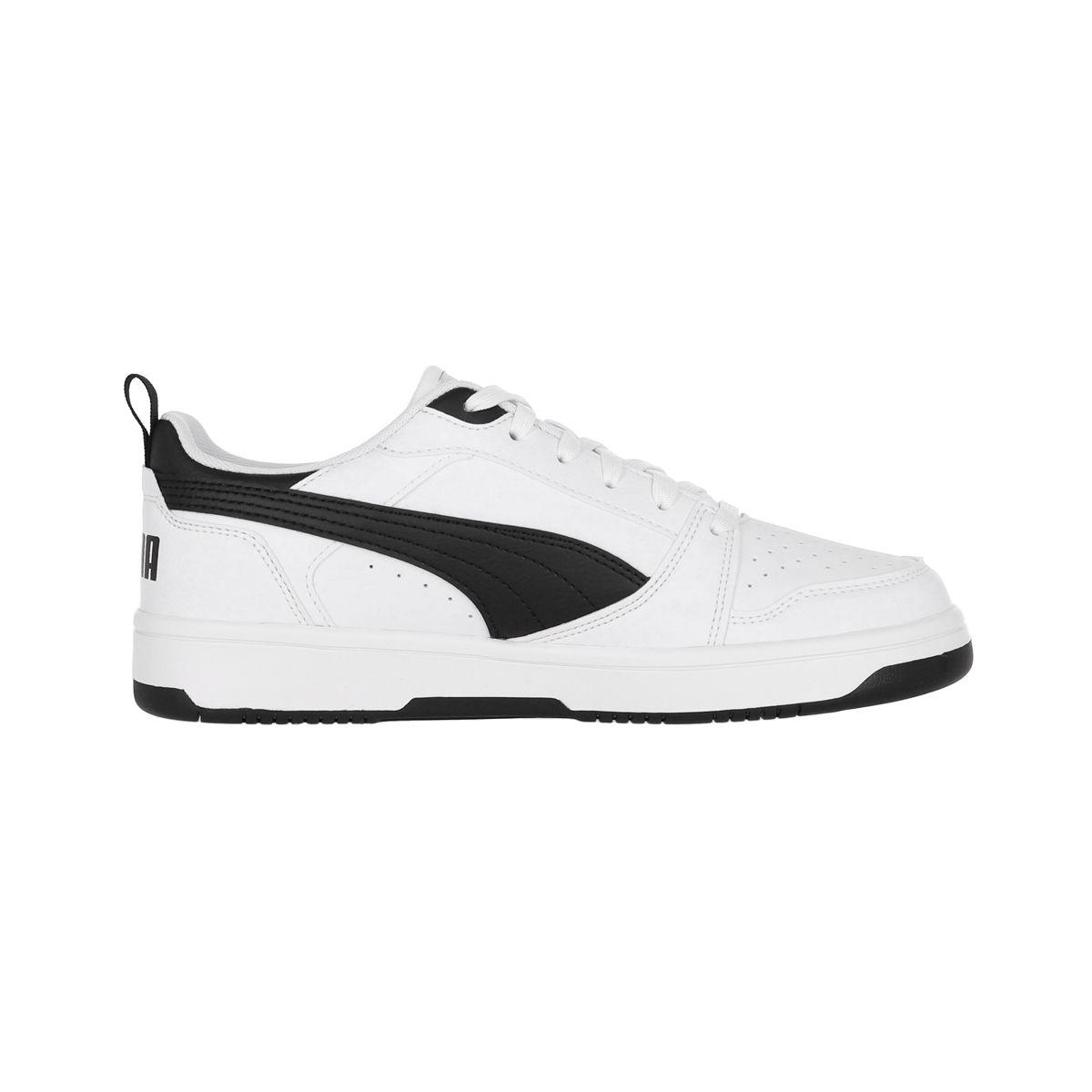 Zapatilla Puma Rebound v6 Low Hombre White/Black-1