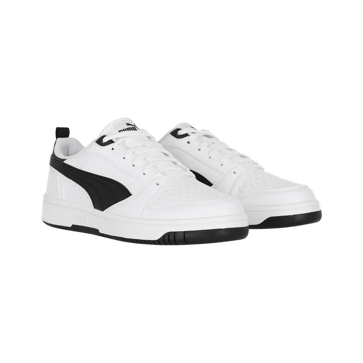 Zapatilla Puma Rebound v6 Low Hombre White/Black-2