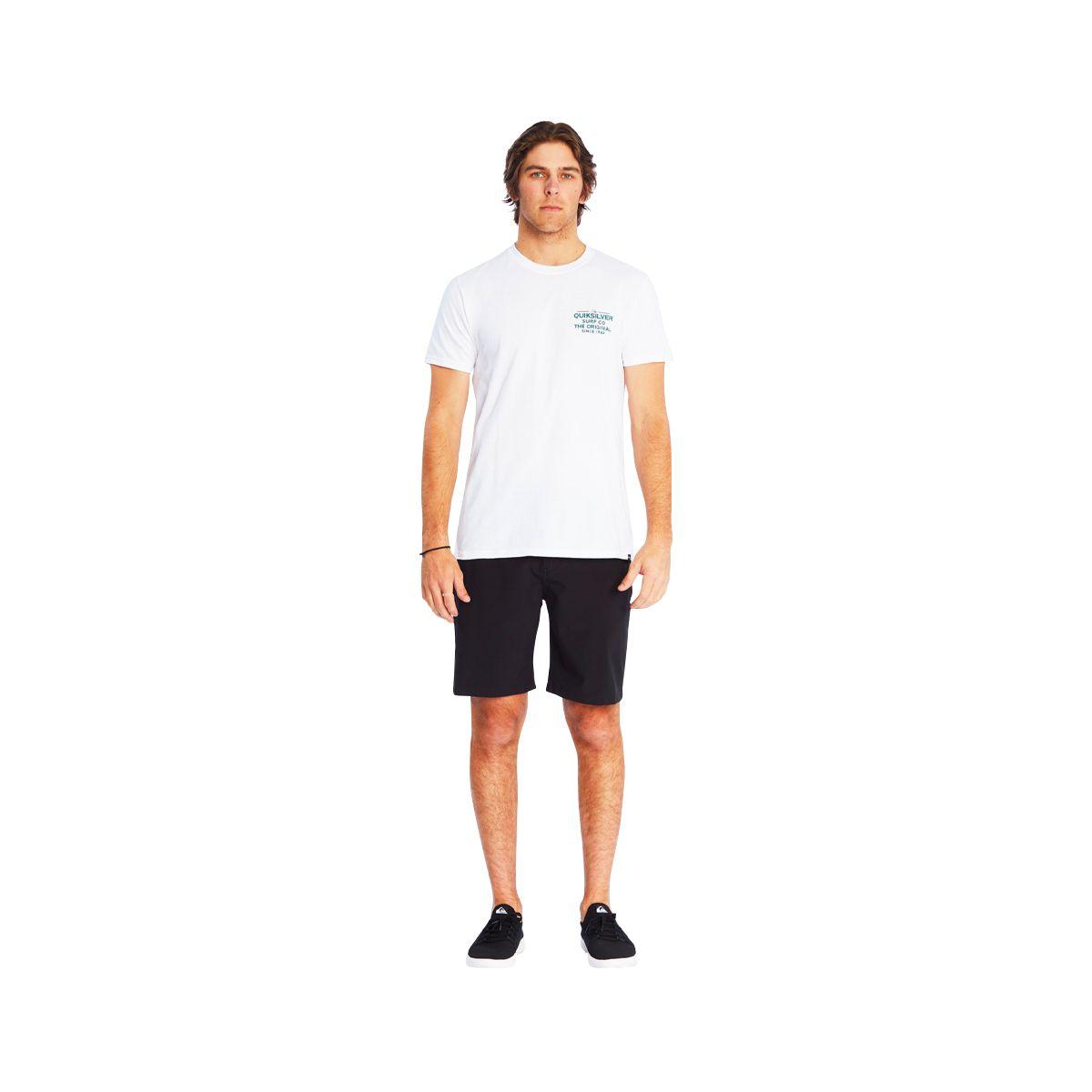 Polera Quiksilver Feeding Line Hombre White-3