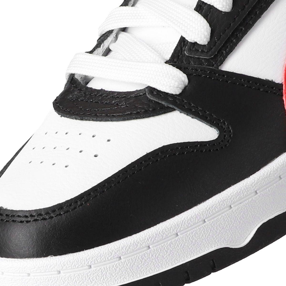Zapatilla Puma Rebound Game Hombre Negras/Blancas/Rojas-5