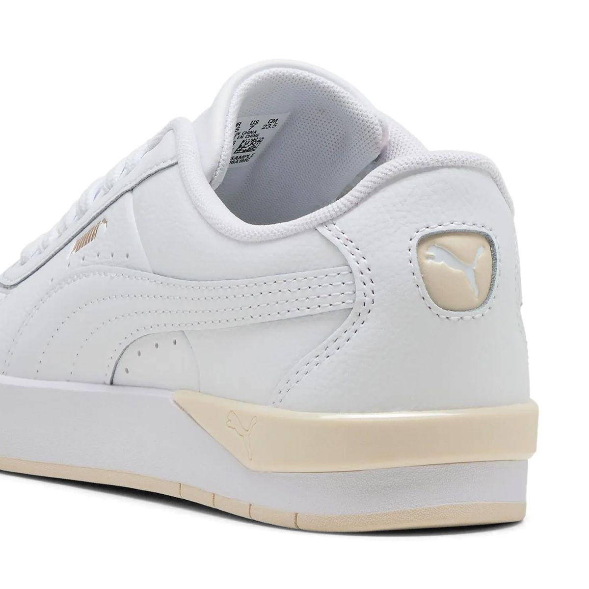 Zapatillas Mujer Jada Classsic Puma Blancas/Cremas-3