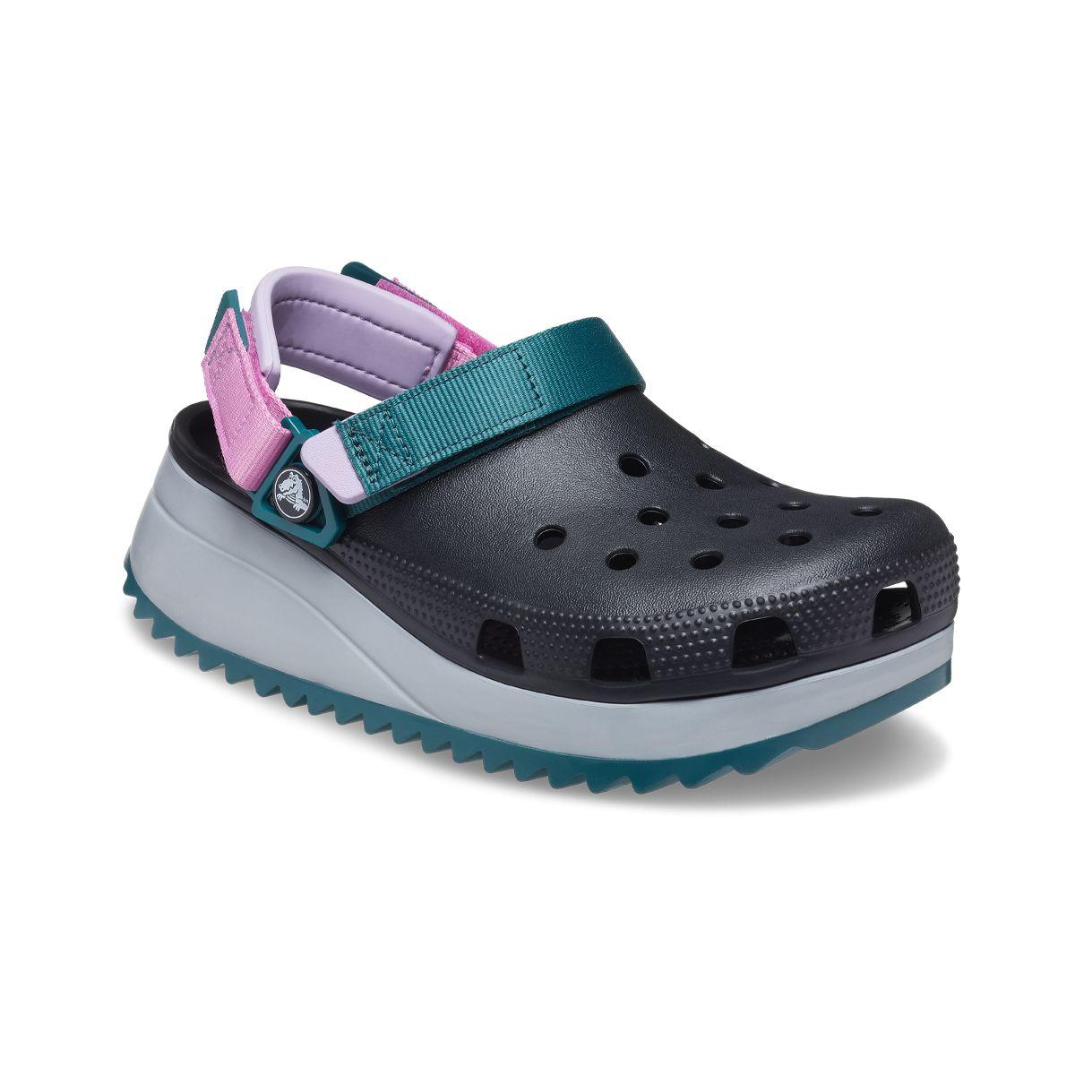 Zueco Crocs Classic Hiker Unisex Multi/Black-0