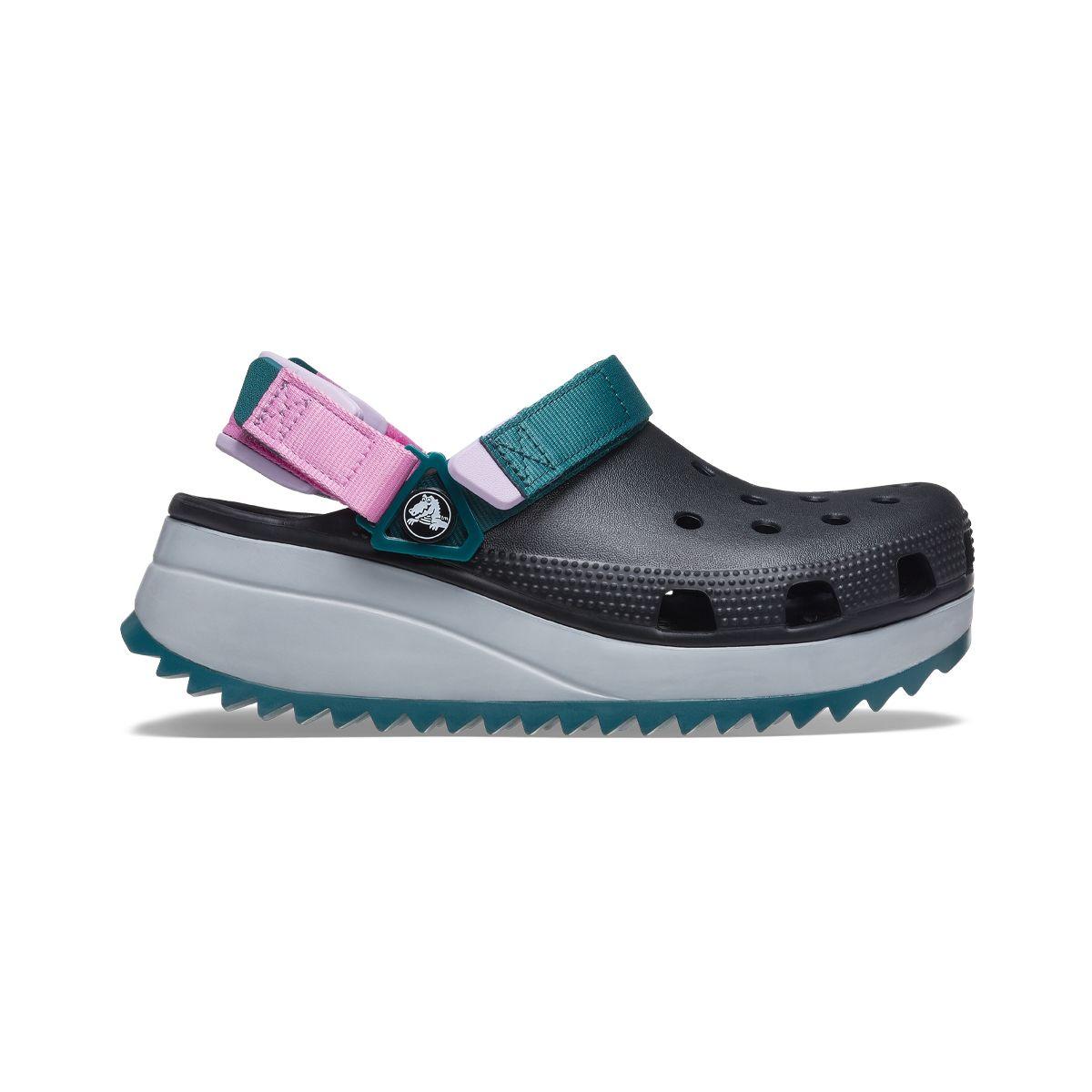 Zueco Crocs Classic Hiker Unisex Multi/Black-1