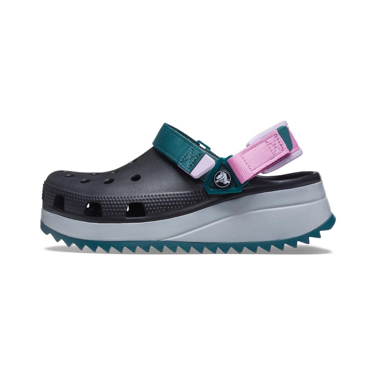 Zueco Crocs Classic Hiker Unisex Multi/Black-2