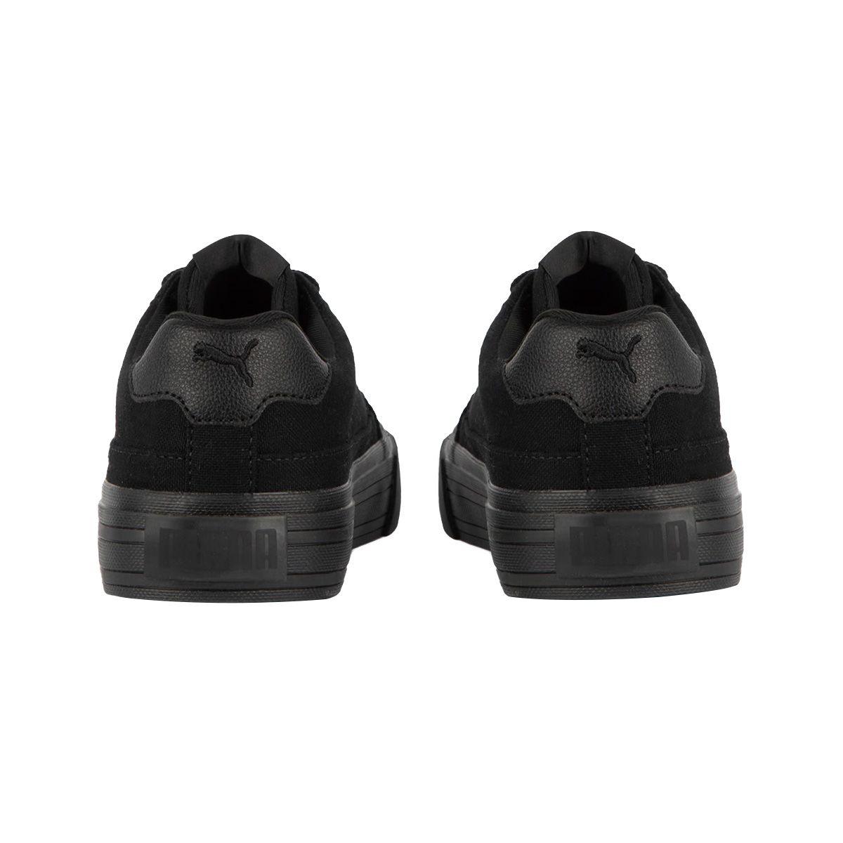 Zapatillas Urbanas Joven Court Classic Vulc Puma Negras-3